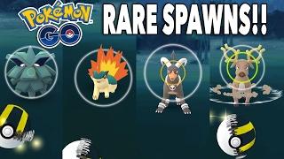 HOUNDOOM & QUILAVA SPAWNS!! Pokemon GO Gen 2 Late Night Rare Hunt!