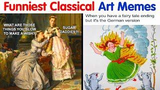 The Funniest Classical Art Memes To Make Your Daily Coffee Break More Enjoyable (NEW PICS)