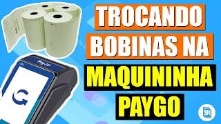 COMO TROCAR BOBINA DA MAQUININHA PAYGO | MODELO S920 | 3RMS TECH