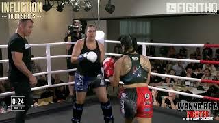 FIGHT 11 DONNA PROCTOR VS LYNETTE VAN REENEN W B A F MUAY THAI