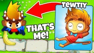 I'M IN BLOONS?! | Tewtiy Tower in BTD 6!