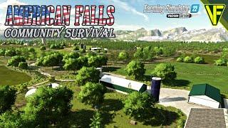 Community Survival: American Falls | Farming Simulator 22 Live