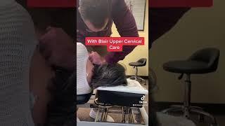 Blair Upper Cervical Chiropractic Adjustment #vertigo #tinnitus #uppercervical