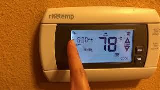 Ritetemp Thermostats GUIDE