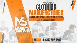 Customized Clothing Manufacturer || Global Supplier of Clothing Brands and Sports Goods