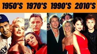 The Most Famous Celebrity Couple Every Year (1940-2022)