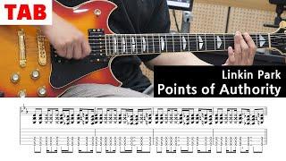 [Linkin Park] Points of Authority - Guitar Tab | Lesson | Cover | Tutorial 초보 일렉기타 곡 추천, 타브악보