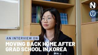 Moving Back Home After Grad School in Korea