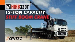 Hiab 320T Stiff Boom Crane