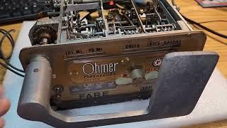 1950’s Ohmer Taxi Fare Meter Restoration - Before