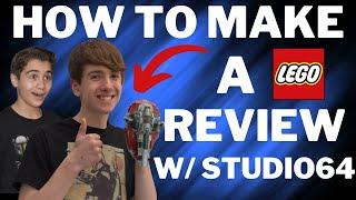How To Make a LEGO Review | Teaching Studio64 In Real Life!