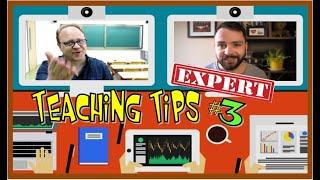 ONLINE ESL CLASSES - TEACHING TIPS #3 - With Joe Milne  - Expert for Online ESL teaching tips