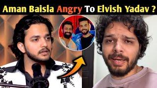 Aman Baisla Angry To Audience & Elvish Yadav Rajat Dalal On lakshay Chaudhary F!ght