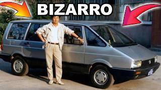 A BIZARRA MINIVAN DO SANTANA QUE POUCOS VIRAM!