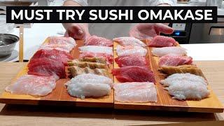 MUST TRY Japanese Sushi OMAKASE Experience at KUON Sydney | POV Reaction Food Blog Vlog Tour Review