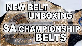 New Belt Unboxing - Custom Belt by SA Championship Belts