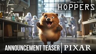 HOPPERS (2026) Teaser Announcement - New Pixar Original Film | D23 Expo