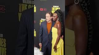 #AndrewLincoln and #DanaiGurira at their #WalkingDead Spinoff Premiere