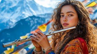 The melodious sound of the flute healed all the pain of a Native American girl - Calms the Mind