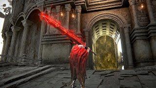 Elden Ring | Maliketh, the Black Blade Boss Fight (Bloodflame Greatsword + Black Blade Incantation)