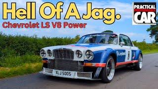 480bhp Chevrolet LS V8 powered 1970s race car Jaguar XJC looks (and sounds) like an absolute riot