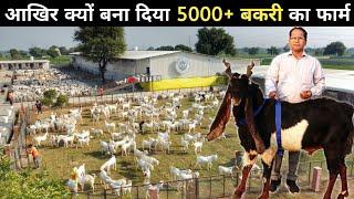 क्यों बनाई 5000 बकरी का सबसे बड़ी Goat Industry | Goat Farming | India Ka Sabse Bada Goat Farm