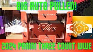 2024 Panini Three Count WWE Hobby Box Review