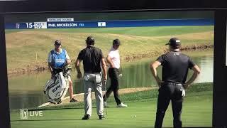 Phil Mickelson has a BRUTAL lip out from 3 feet...