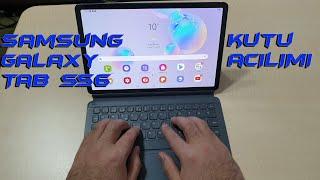 Samsung Galaxy Tab S6 İnceleme -  Samsung Galaxy Tab S6 Kutu Açılımı