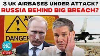 LIVE | UK Airbases Under Attack Days After Russia New Missile Threat? Major Alarm| Ukraine,Putin,USA