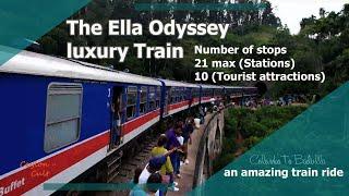 Ella Odyssey Special Train | The latest tourist special train introduced by Sri Lanka Railways