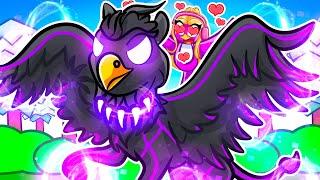 Playing As A PROTECTIVE BLACK PANTHER BIRD In Roblox Feather Family!