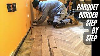 How to do parquet border