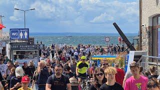 HEL 18.07.2023 Plaża Deptak Atrakcje Fortyfikacje Bunkry