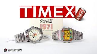 Timex Lab Archive 1971 Unity Collection COCA-COLA Watches