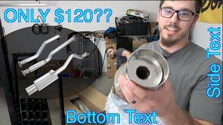 How Bad is the Cheapest Catback Exhaust On eBay?? 2002 Honda Civic EX