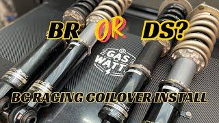 How to Change Coilovers | BC Racing BR vs DS