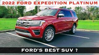 2022 Ford Expedition Platinum 4X2 - Best Domestic Full Size SUV ? - POV Review & Test Drive ..