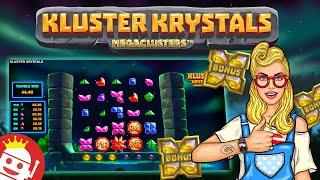 KLUSTER KRYSTALS MEGACLUSTERS  BASE GAME BIG WIN 