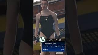 Ciara McGing | Diving 2020 Grand Prix | The Beautiful Sport #shorts