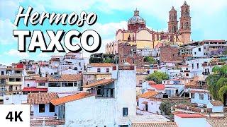 A Day in TAXCO / Beautiful Town in Mexico (4K)