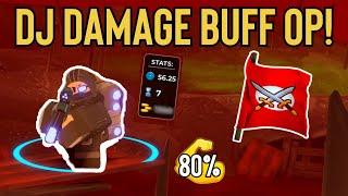 NEW DJ DAMAGE BUFF OP! | Tower Defense Simulator (Roblox)