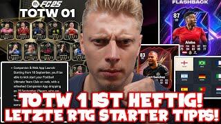 DIE LETZTEN TIPPS zum START der RTG! + TOTW 1 wird HEFTIG! und WEB APP kommt HEUTE! EA FC 25