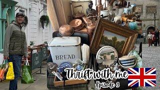 Thrift With Me UK Episode 3 - Charity Shops and Antique Stores