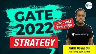 GATE 2022 Preparation Strategy | GATE/ESE (EE/ECE) | Ankit Goyal