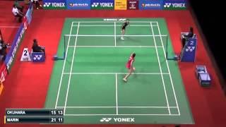 QF - 2015 India Open SS - Nozomi Okuhara vs Carolina Marin.webm