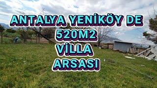 Antalya Döşemealtında satılık arsa 520m2