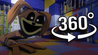 Poppy Playtime Chapter 3 - Minecraft 360° VR Animation (DogDay Chase Scene)