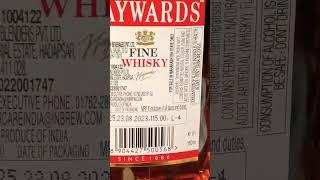 HAYWARDS QUATER 180 ML || #shorts #alcohol #whiskey #bestwhiskey https