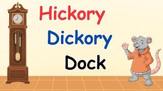 Hickory Dickory Dock | Nursery Rhymes + Kids Songs | Super Simple Songs